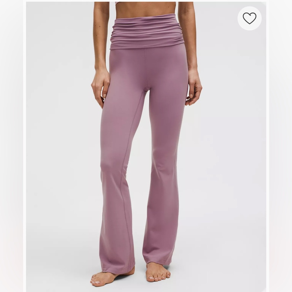Lululemon Groove Nulu Foldover-Waist Flared Pant